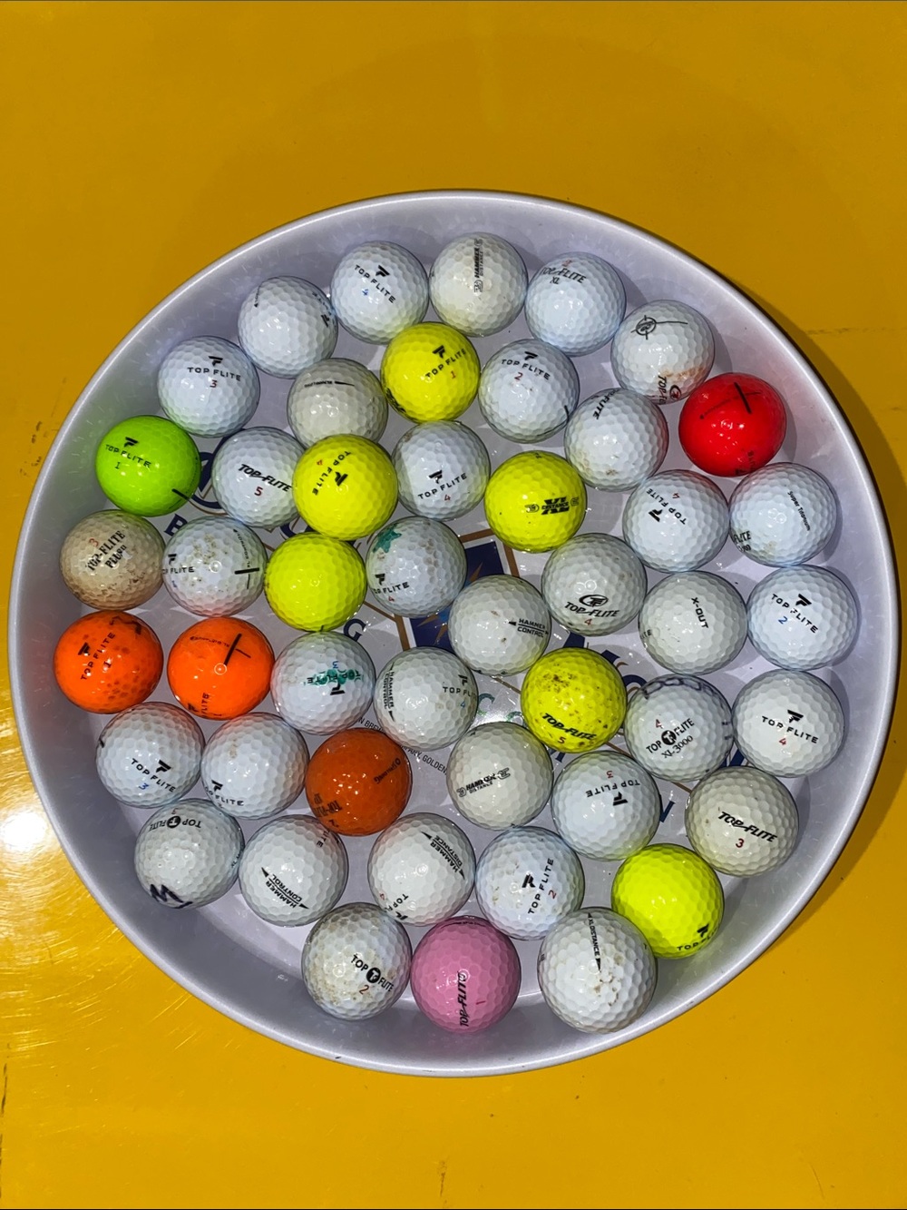 Top-Flite Mixed Golf Ball Lot